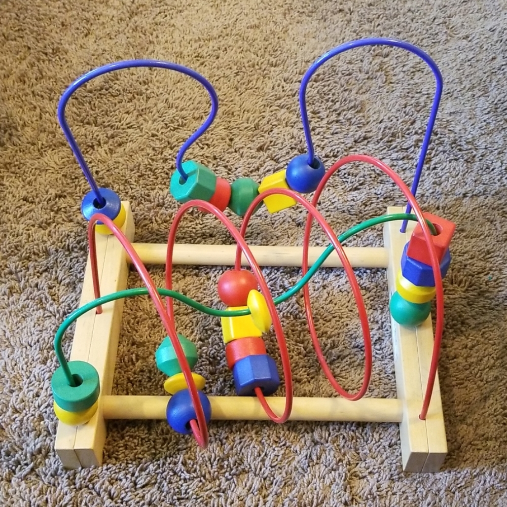 Vintage kids maze toy